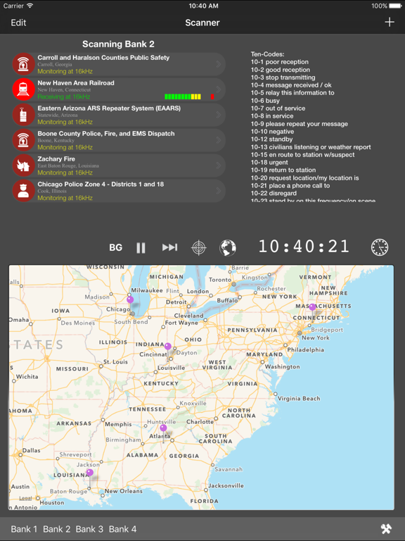 Screenshot #4 pour Action Scanner Radio PRO