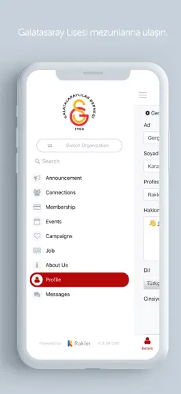 Game screenshot Galatasaraylılar Derneği mod apk