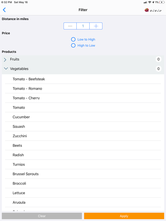 eieio iPad screenshot 6 - Food & Drink app