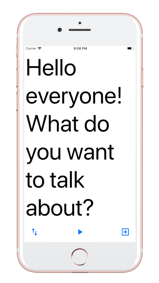#3. Speaxt - Text To Speech AAC (iOS) بواسطة: Kobe Hadash