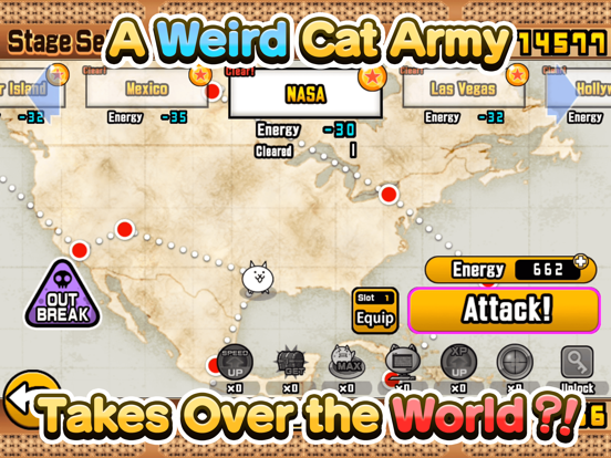 The Battle Cats iPad app afbeelding 1