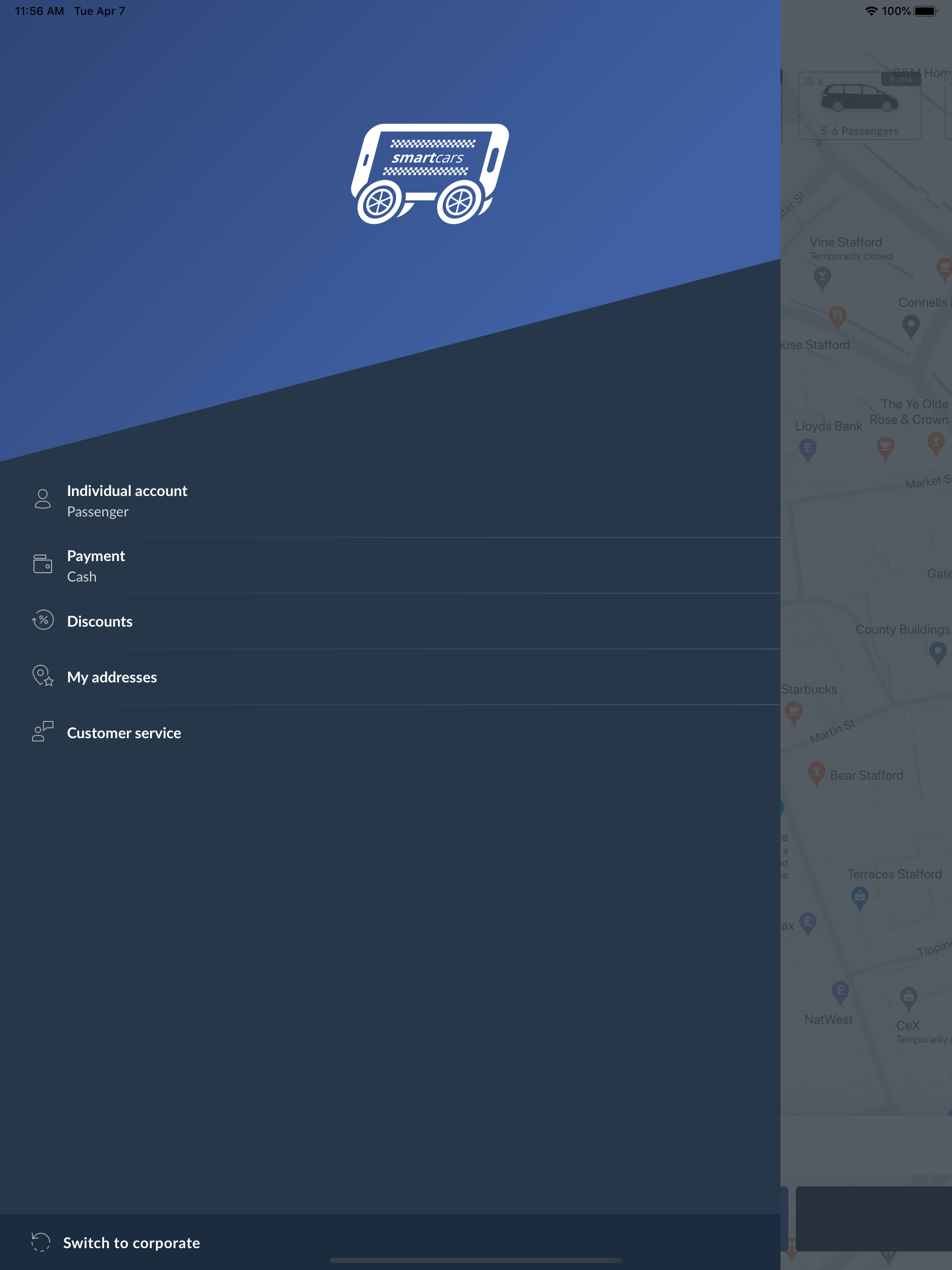 Smart Cars Taxis screenshot 7