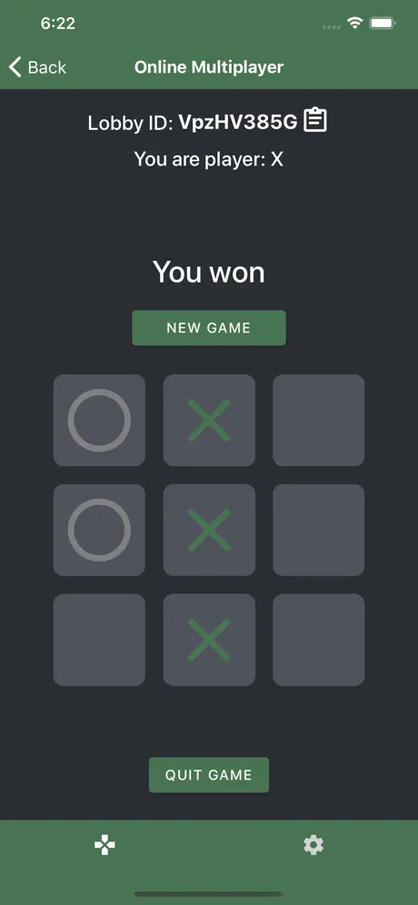 Tic Tac Toe – Online