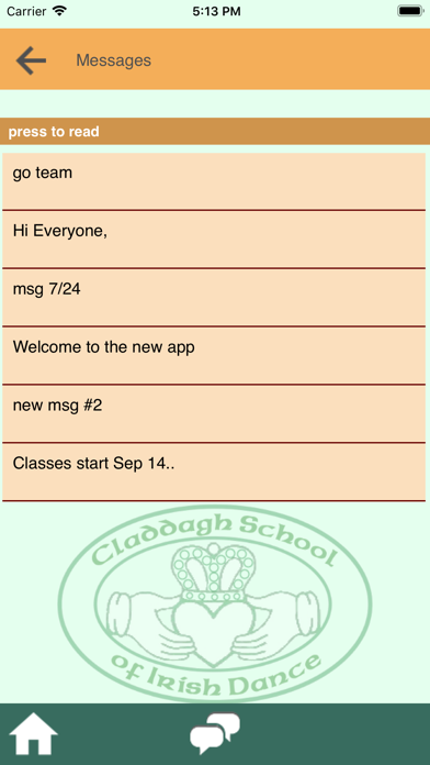 Claddagh School of Irish Dance Screenshot