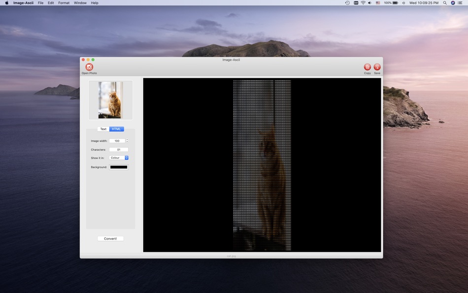 #2. Image-Ascii (macOS) 게시자: 君 许