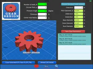 Gear Design screenshot 2