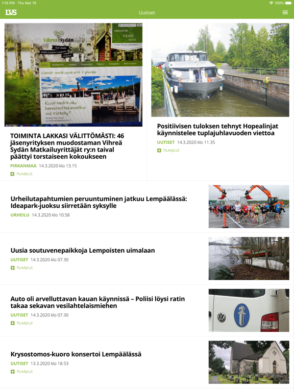 Screenshot #4 pour Lempäälän-Vesilahden Sanomat