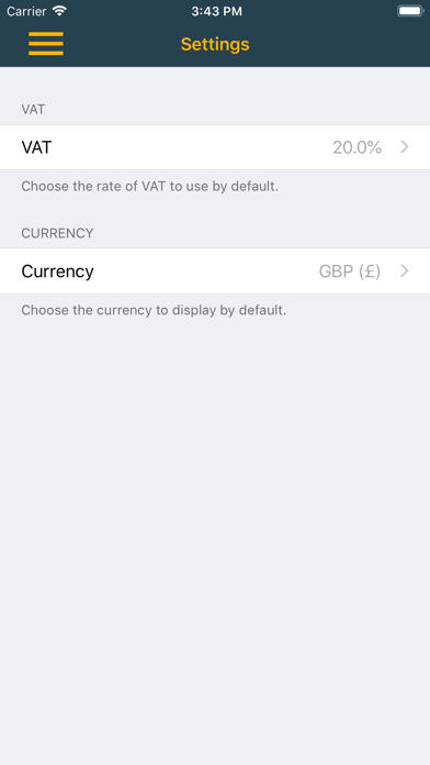 VAT Calc % screenshot 3