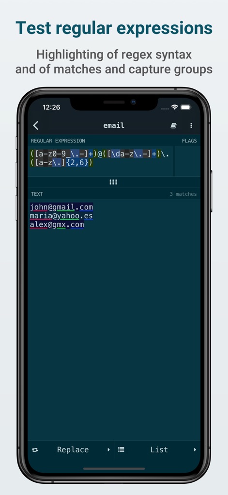 RegEx Lab: Regular Expressions - App de Para desarrolladores | MWM