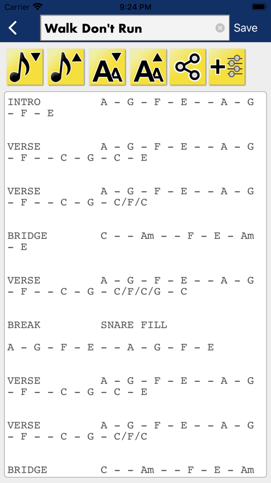 #7. Song Compose and Transpose (iOS) 由: Alex Akimov