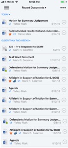 NetDocuments screenshot #1 for iPhone