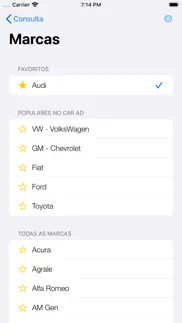 car ad - tabela fipe iphone screenshot 2