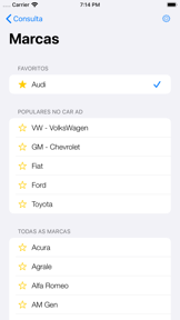 Car Ad - Tabela FIPE screenshot