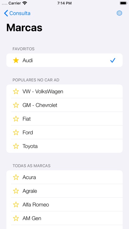 Car Ad - Tabela FIPE