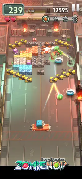 Game screenshot Zombienoid: Brick Breaker apk