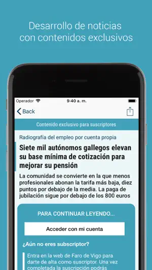 Faro de Vigo screenshot 4