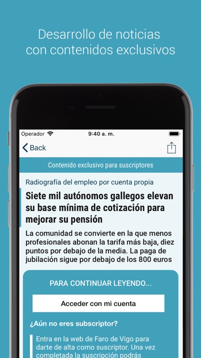 Faro de Vigo Screenshot