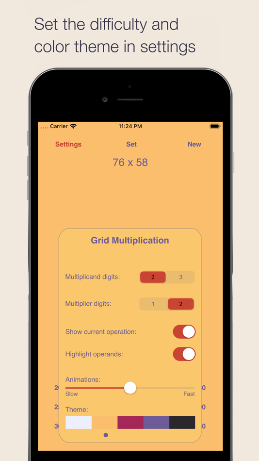 #2. Grid Multiplication (iOS) 由: Esa Helttula