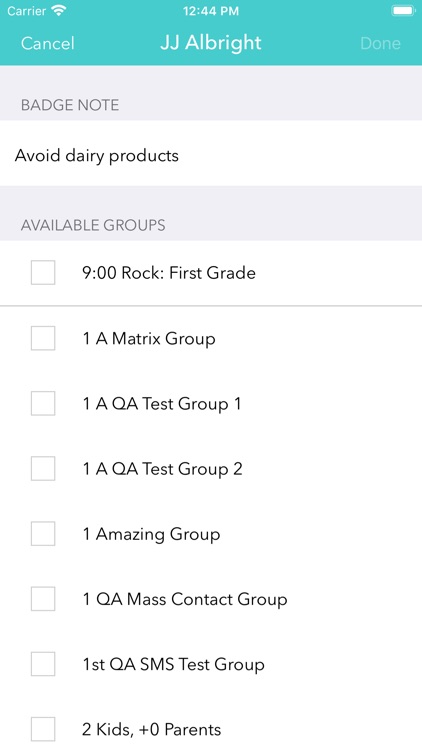 Clover People Check-in