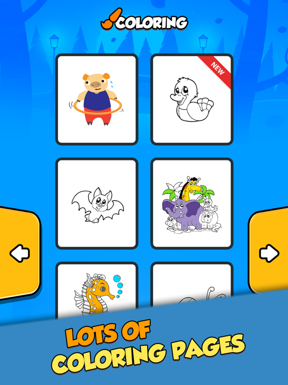 Screenshot #6 pour Jeux de coloriage animaux 3+