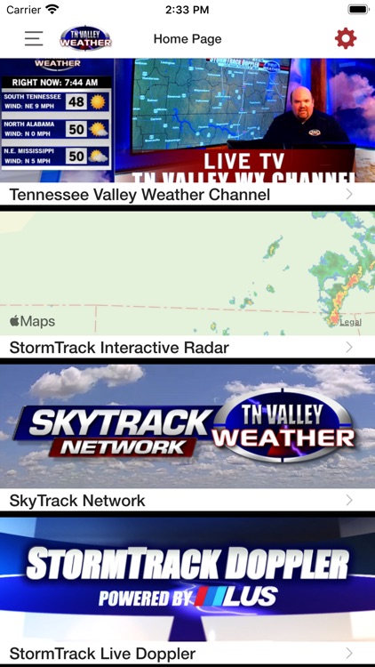 Tennessee Valley Weather