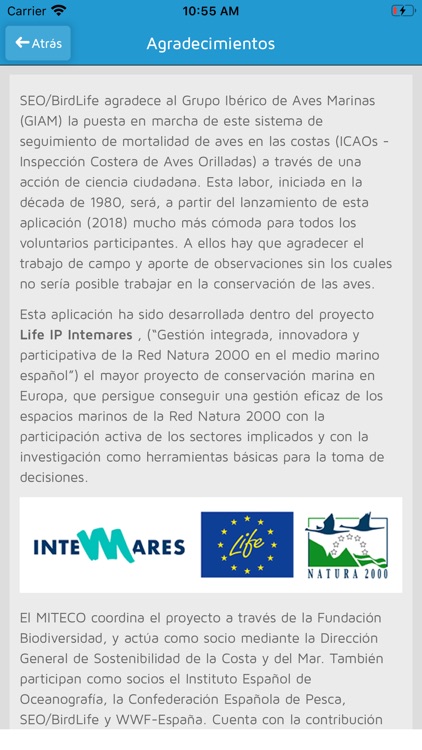 ICAO Grupo de Aves Marinas screenshot-4