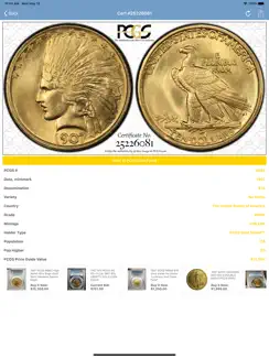 PCGS Cert Verification iPad image 1