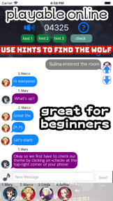 WordWolf - Werewolf game screenshot