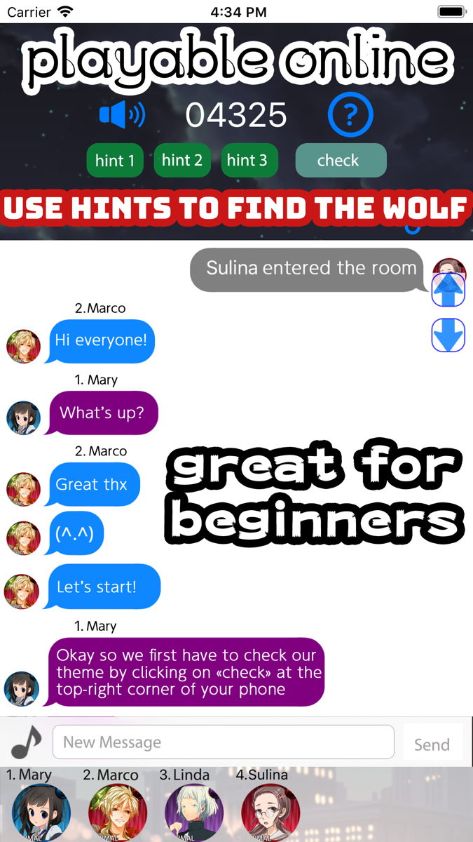 WordWolf - Werewolf game official gameplay screenshot 8