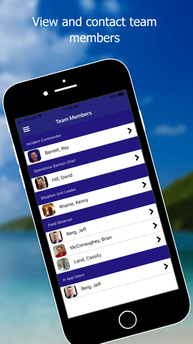 Information Management Screenshot