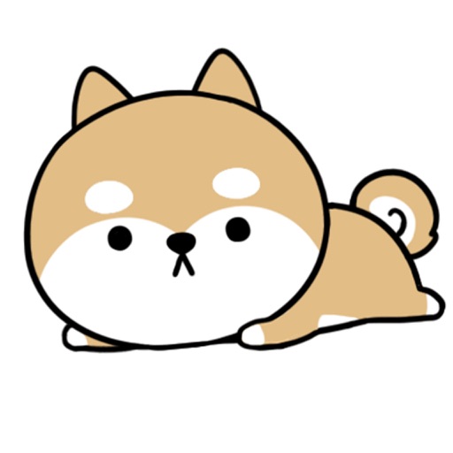 Chibi Shiba Chan Moving Bubble icon