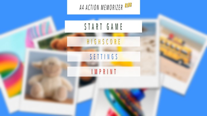 Screenshot #1 pour A 4 Action Memorizer Kids