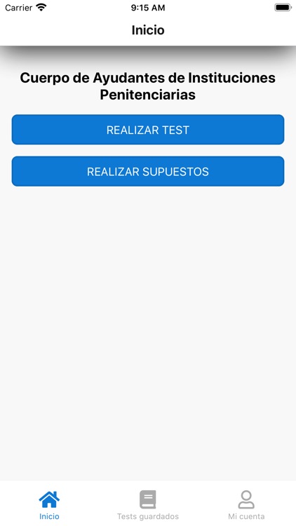 Test Funcionarios de Prisiones