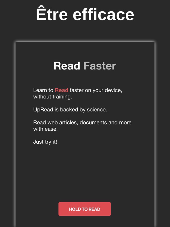 Screenshot #5 pour Lecture rapide UpRead