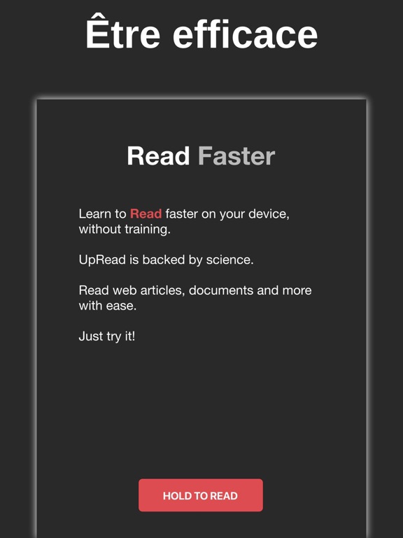 Screenshot #5 pour Lecture rapide - UpRead