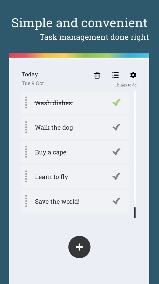 #1. Tasks To Do Today (iOS) By: Ben Walker