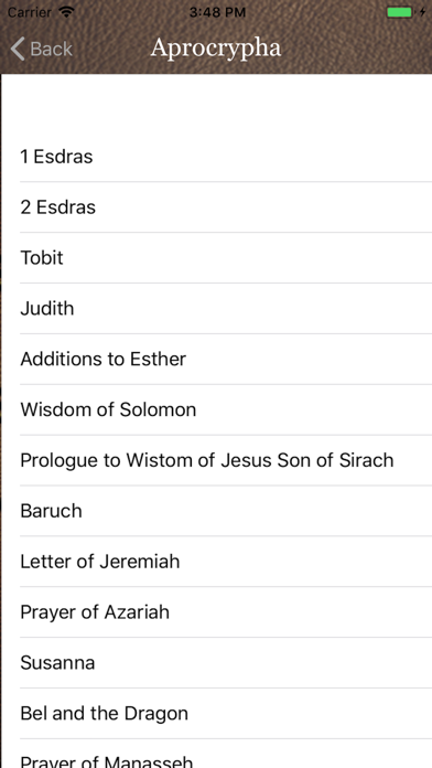 KJV Bible Audio Screenshot