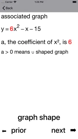 Game screenshot Quadratic Inequalities hack