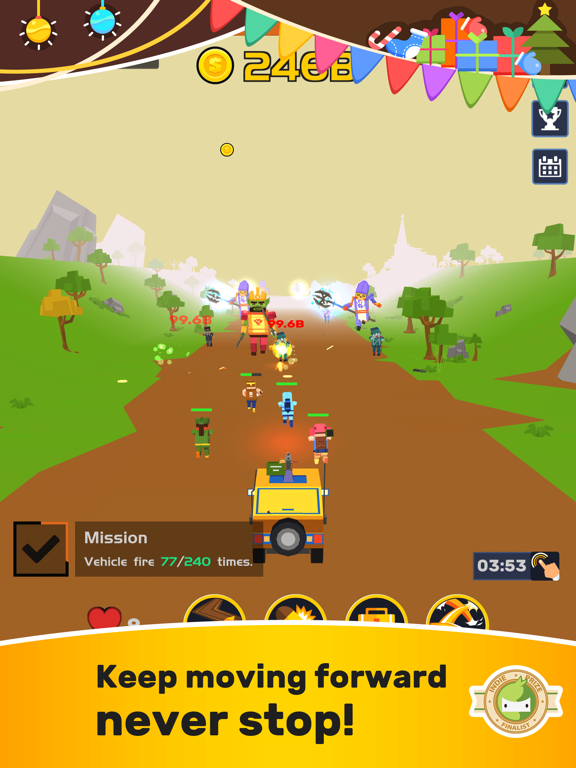 Idle Convoy VS Zombies Inc iPad screenshot 5 - Games app