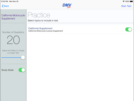 Motorcycle Test Prep iPad screenshot 9 - Education app