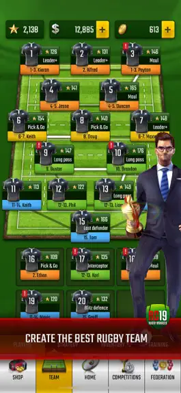 Game screenshot Rugby Champions 19 apk