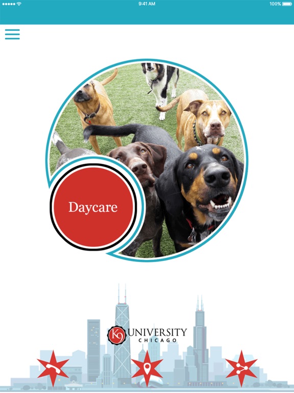 K9 University Chicago iPad screenshot 1 - Business app