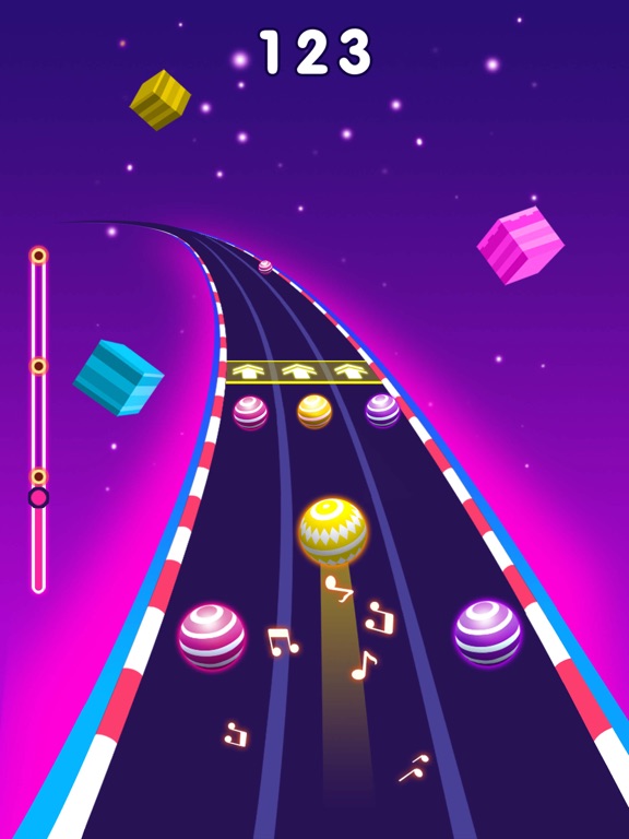 Color Ball Race-Music Game
