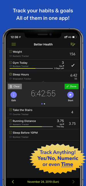 OneTracker Pro - Habit Tracker(圖1)-速報App