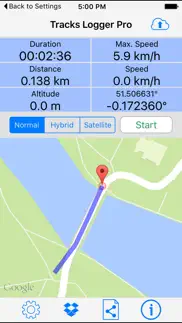 tracks logger pro iphone screenshot 1