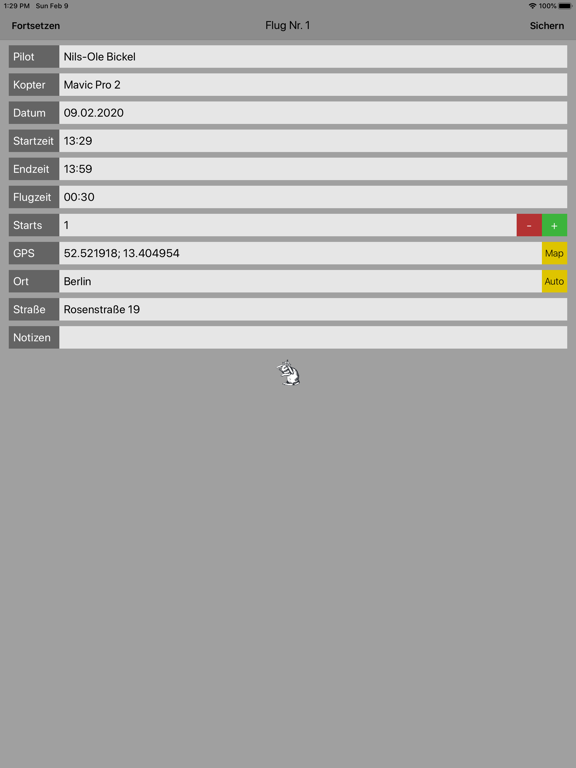 Screenshot #6 pour Drohnen Flugbuch