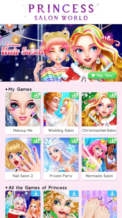 Princess Beauty Salon Makeover Dress Up For Girls para Android - Download