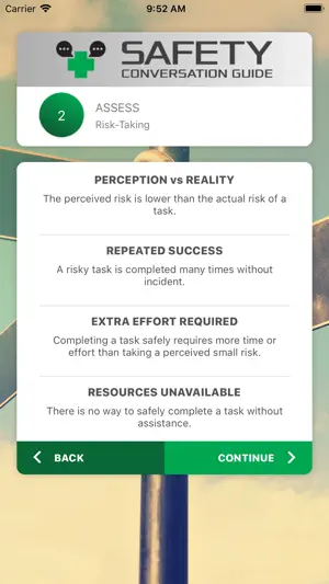 Safety Conversation Guide screenshot 3