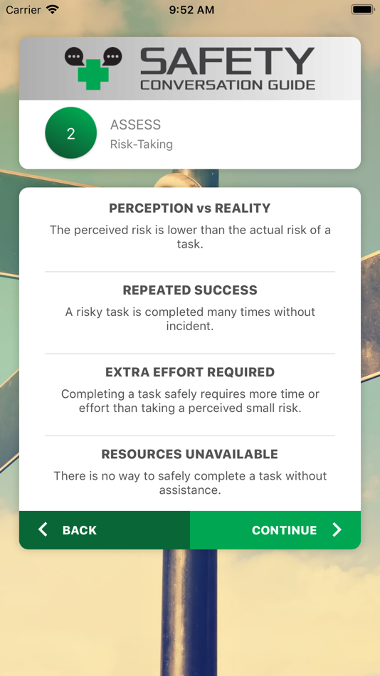 #3. Safety Conversation Guide (iOS) 由: Continuous MILE Consulting, LLC