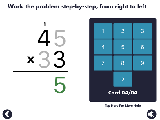 Screenshot #4 pour MathEdge Multiplication